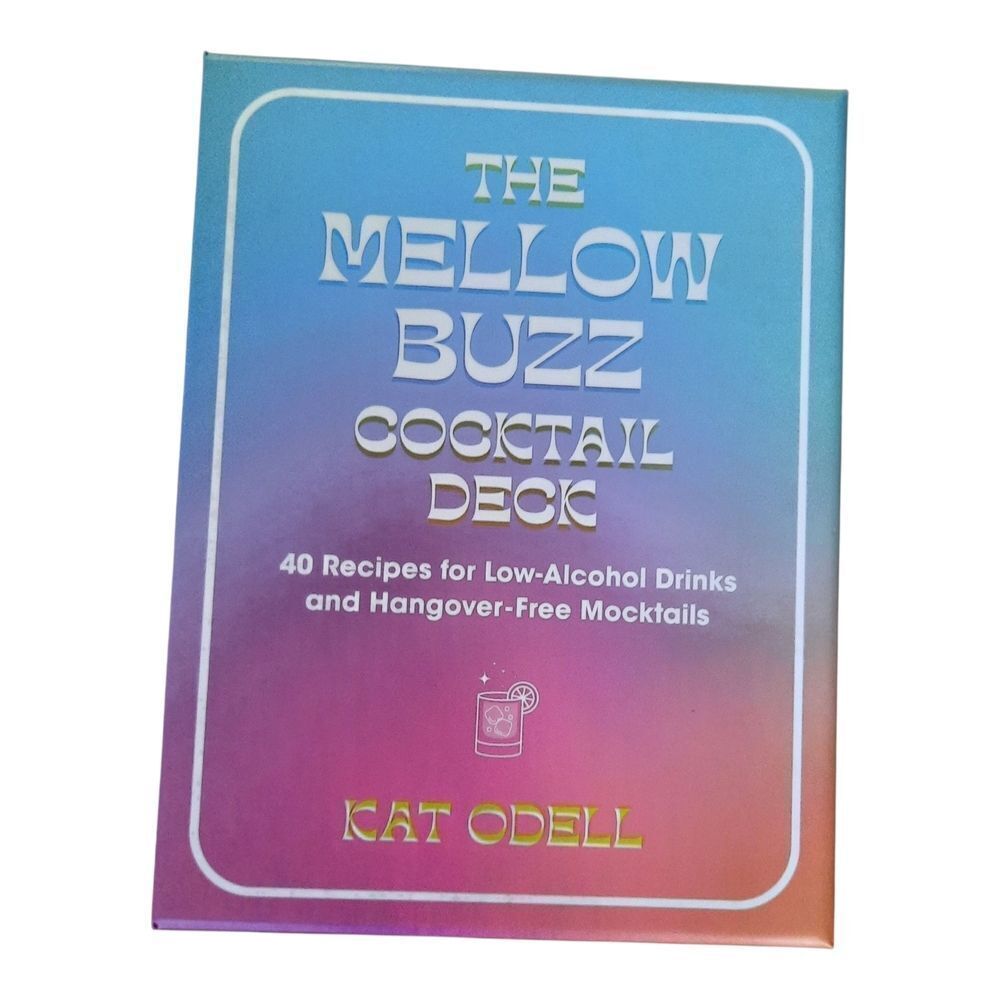 Mellow Buzz Cocktail Deck - Blue and Pink
